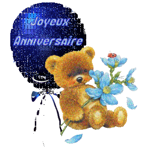 Ourson Joyeux Anniversaire