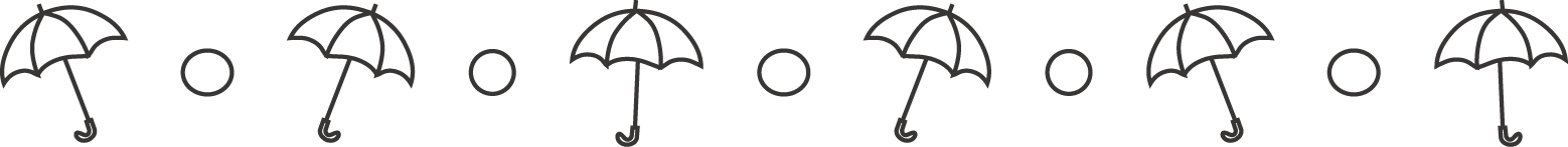 飾り枠 ライン 無料イラスト素材 梅雨