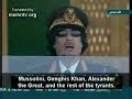 Video Gaddafi says JFK was assassinated by Israel
