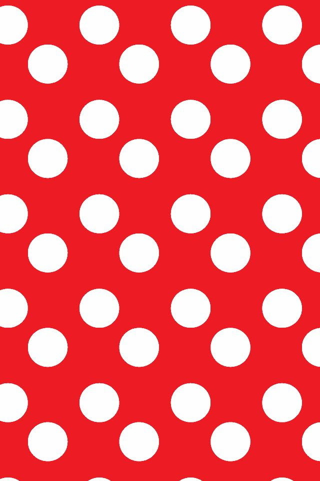 Black And White Polka Dot Iphone Wallpaper