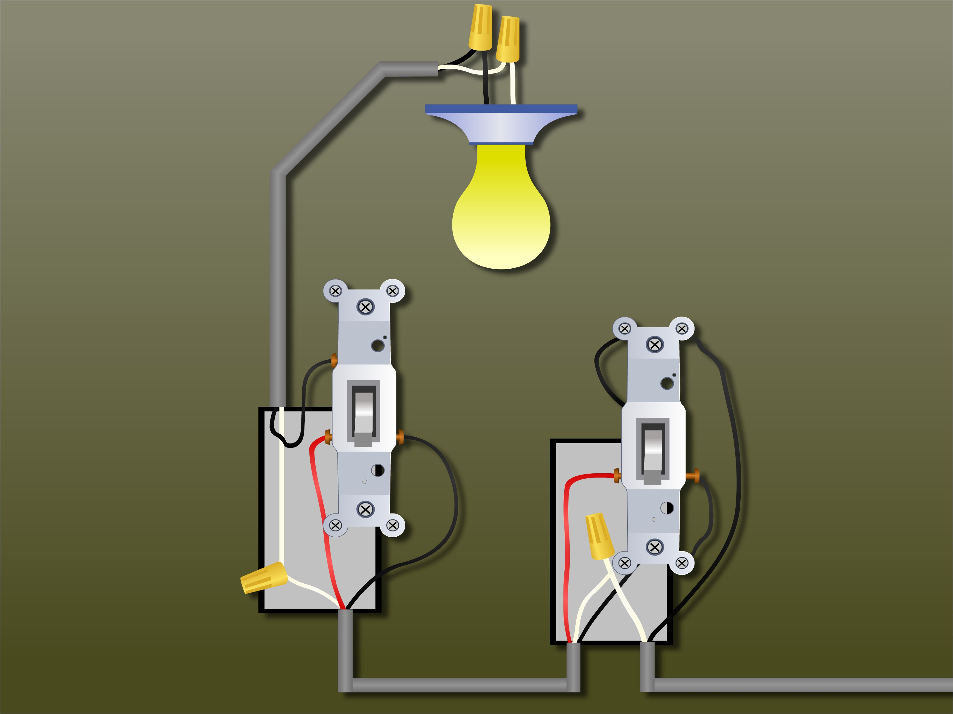 How to Wire a 3 Way Light Switch (with Pictures) - wikiHow