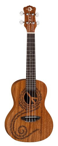 Luna Concert Ukulele Maluhia with Gigbag (UKEMALU)