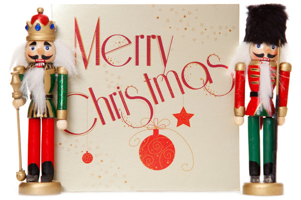 Christmas card display
