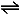 Equilibrium symbol