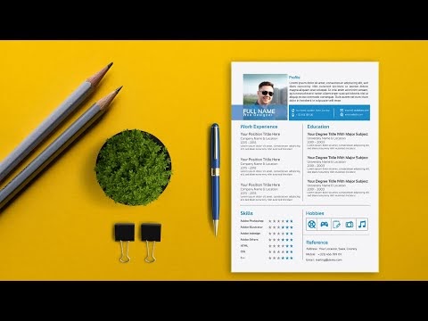 Latest Seven Resume or CV download, modern cv