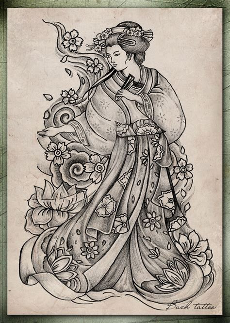 cool tattoo zone cool japanese geisha tattoo designs gallery