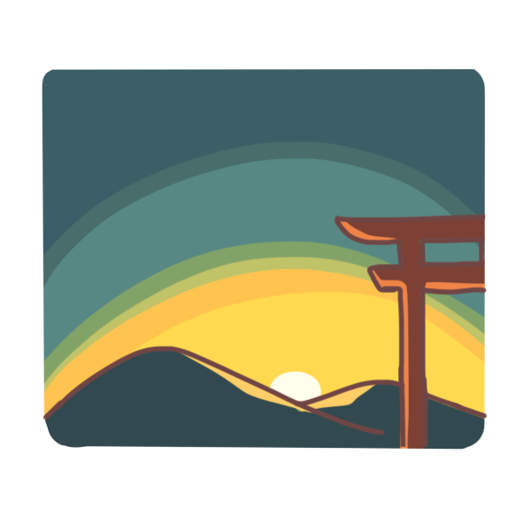 日の出のイラスト かわいいフリー素材が無料のイラストレイン