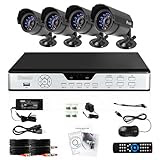 Zmodo PKD-DK4216-500GB H.264 Internet & 3G Phone Accessible 4-Channel DVR with 4 Night Vision Cameras and 500 GB HD
