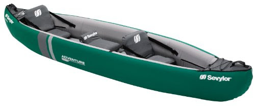 Review Sevylor Adventure Plus Inflatable Canoe -Green/Grey