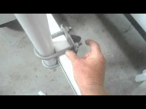 Homemade Guide post - YouTube