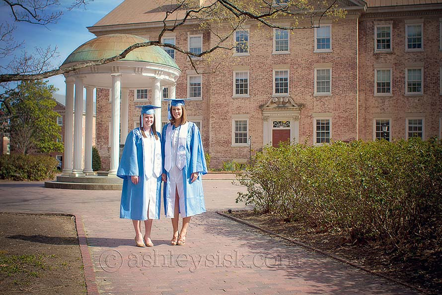 UNC Graduation Portrait Session Preview - Ramblings and Photos