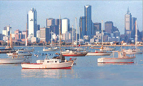 Melbourne s beautiful skyline