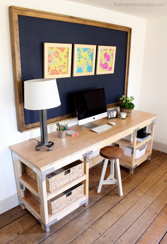Ana White DIY Desk Workbench - DIY Projects