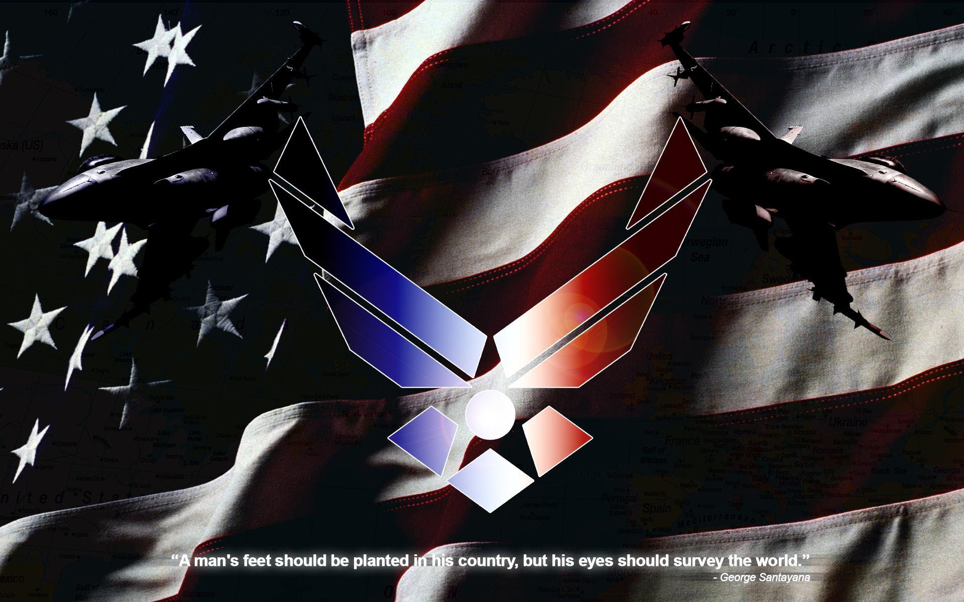 Air Force Logo Wallpapers  Wallpaper Cave