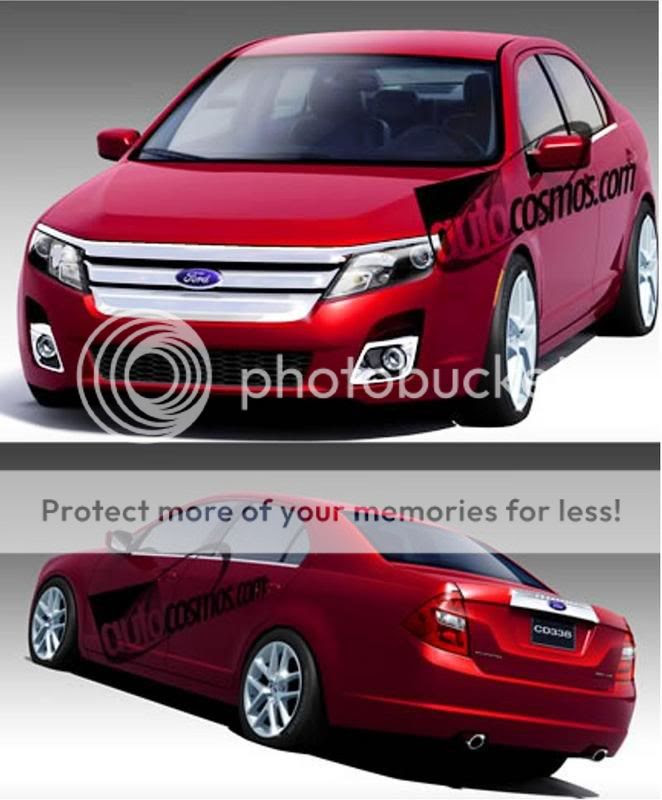 Speed 2010 Ford Fusion Car Wallpaper