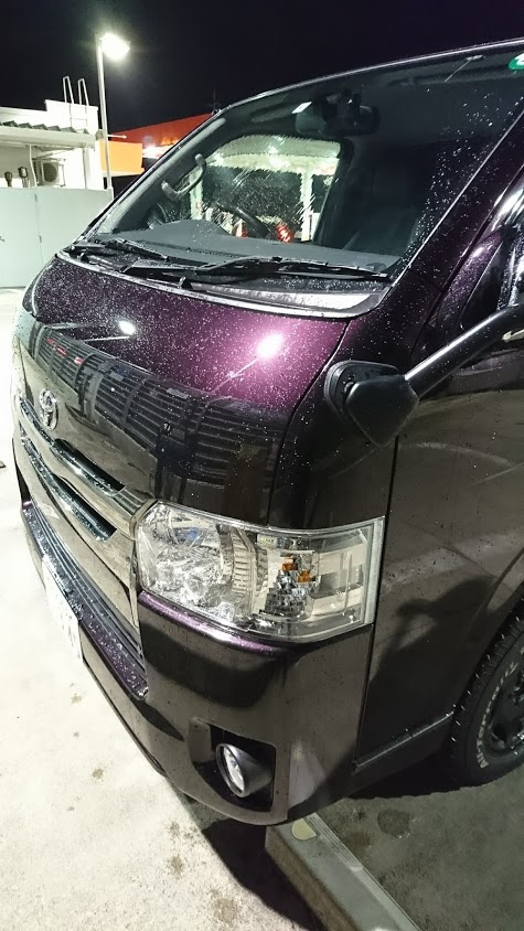 車 休日は薪集め