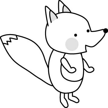 キツネのイラスト 無料イラスト フリー素材