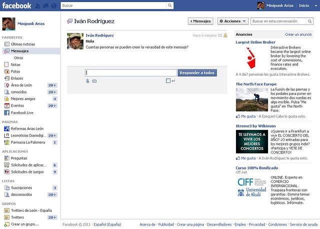 Vulnerabilidad en facebook