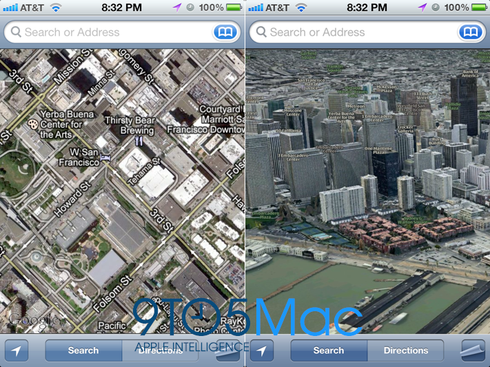 Google Maps 3d Ipad