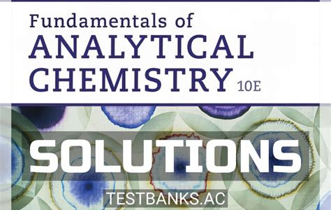 Download EPUB FUNDAMENTALS ANALYTICAL CHEMISTRY SKOOG SOLUTIONS MANUAL Kindle Unlimited PDF