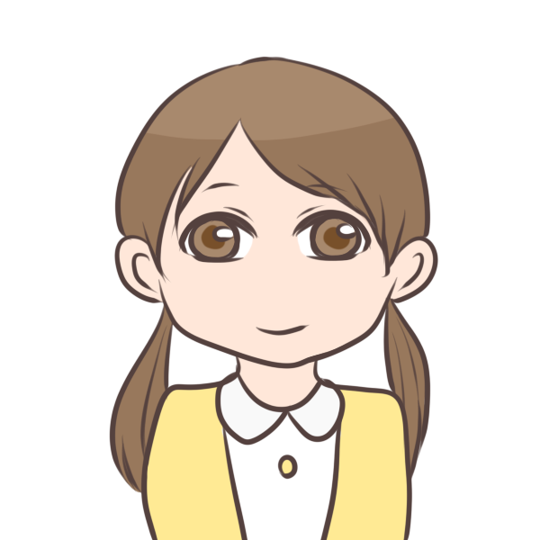 穏やかな女の子のイラスト かわいいフリー素材が無料のイラストレイン