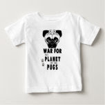 war for planet of pugs cool dog baby T-Shirt