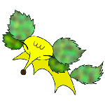 企業・商店・個人PRキャラ.45 ＜木の葉とキツネのキャラクター＞