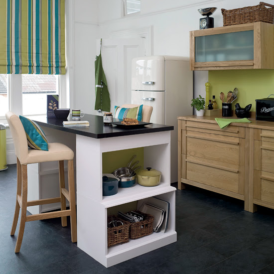 white kitchen layout