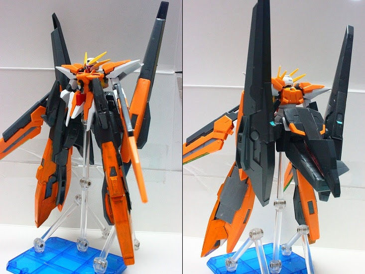 レビュー Gn 011 ガンダムハルート 最終決戦仕様 1 144hg改造