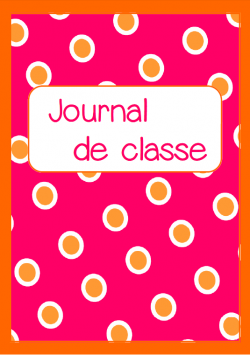 Pages de garde cahier journal