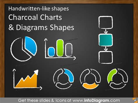 handwritten charts progress indicator charcoal clipart