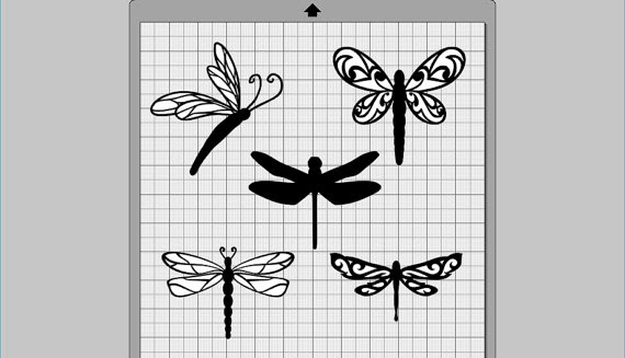 Download Black And White Silhouette Dragonfly Clipart Dragonfly Clip Art Library