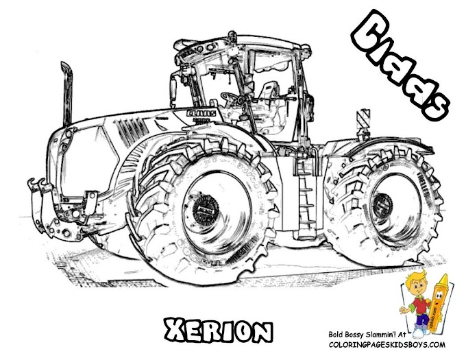 Malvorlagen Claas Xerion Pdf