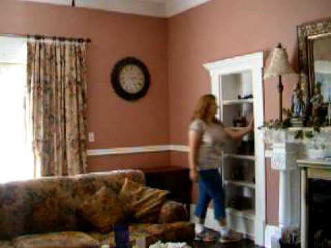 Secret Bookcase Hidden Door Plans for In swing - YouTube