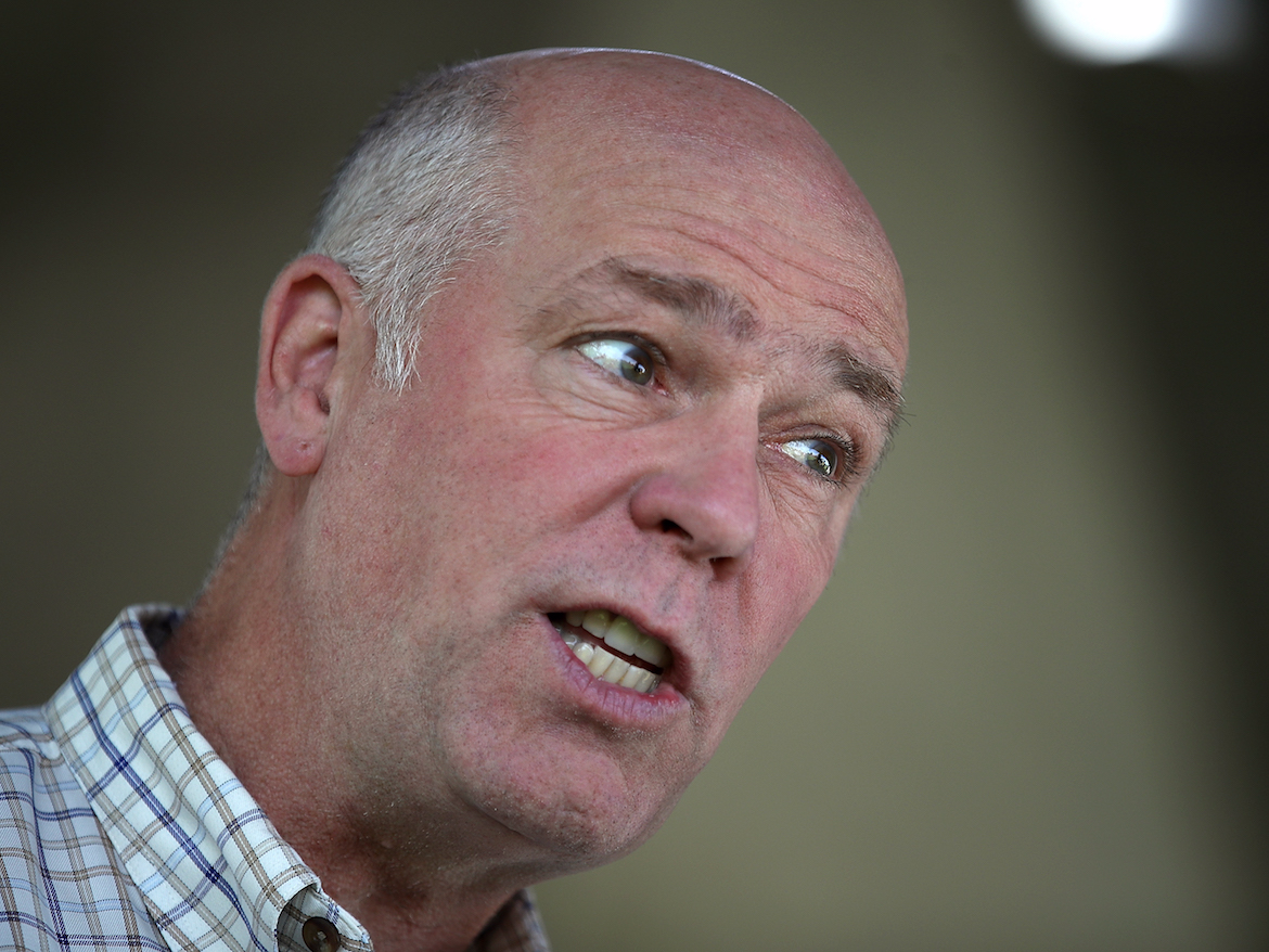 Republican candidate Greg Gianforte