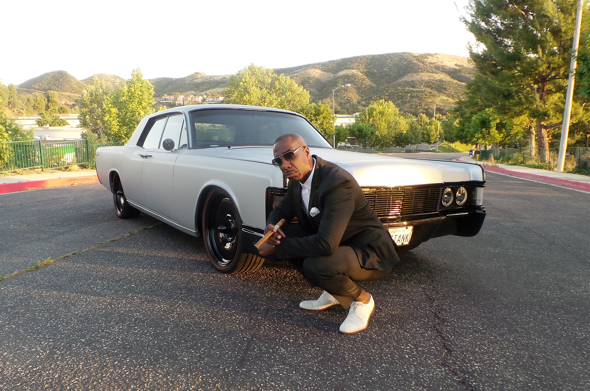 JB Smoove 1968 Lincoln Continental front three quarter