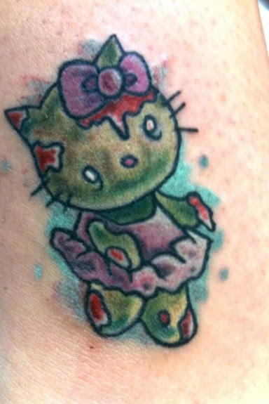Hello Kitty Evil. Tattoos Evil. hello kitty
