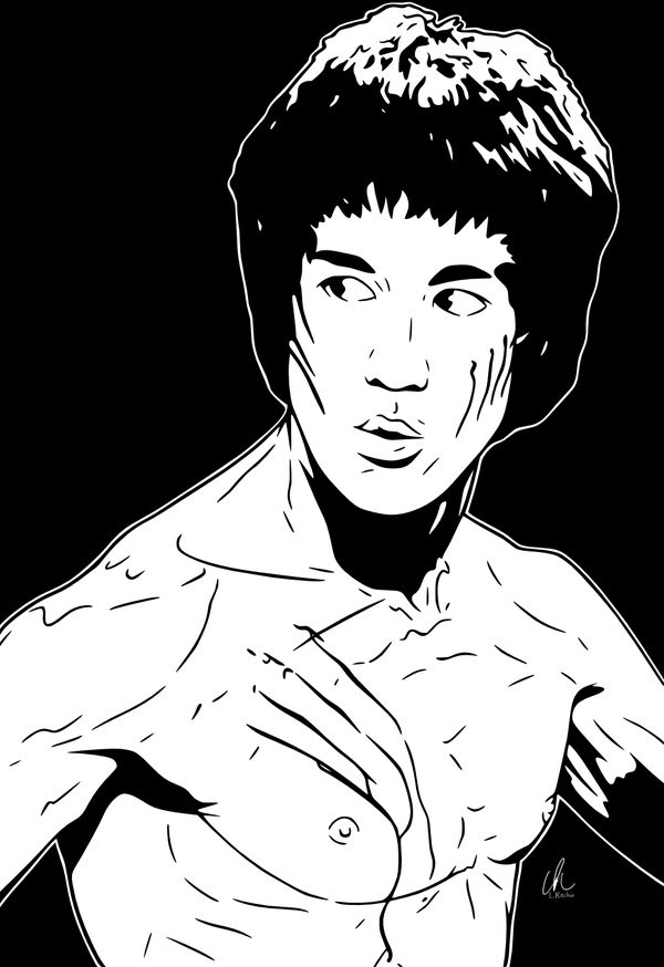 Bruce Lee Coloring Pages at GetColorings.com | Free ...