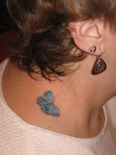 Butterfly Tattoo · Cool Blue 
