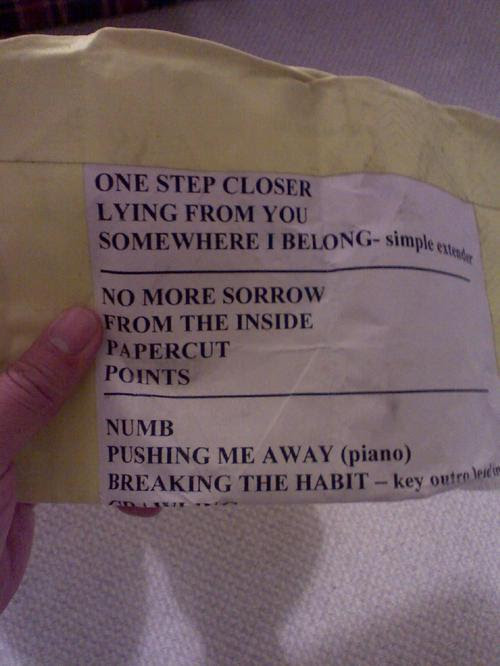 Setlist