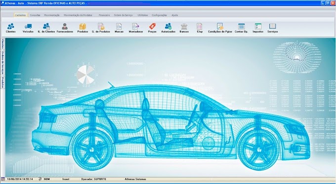 Códigos Fontes em Delphi do Sistema Auto e Oficina - Athenas