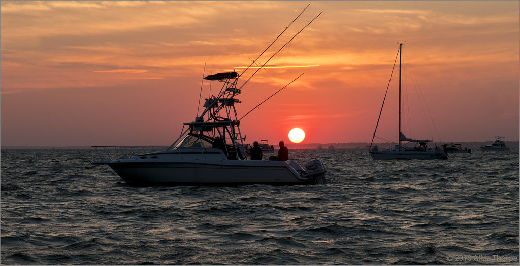 July 4th sunset on the Great South Bay