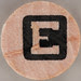 studio g Stamp Set Reverse Letter E