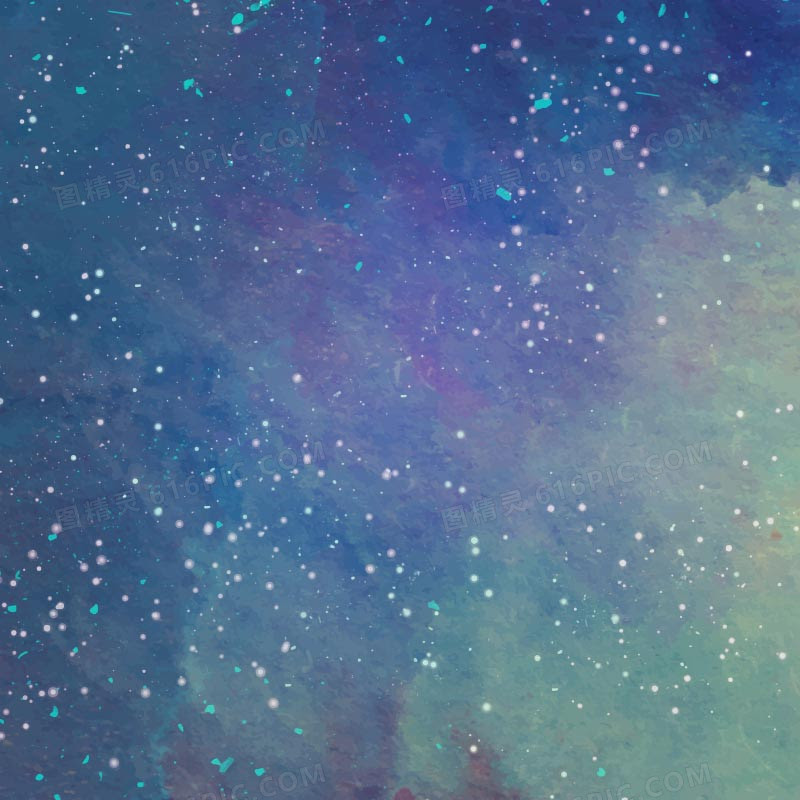 水彩星空背景背景图片下载 800x800像素jpg格式 编号1kjf0kr6v 图精灵