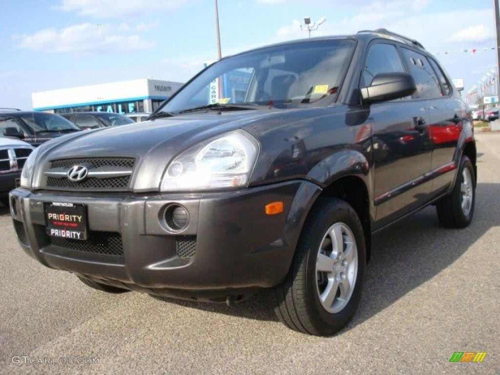 2008 Dark Titanium Gray Hyundai Tucson GLS #27625187  GTCarLot.com