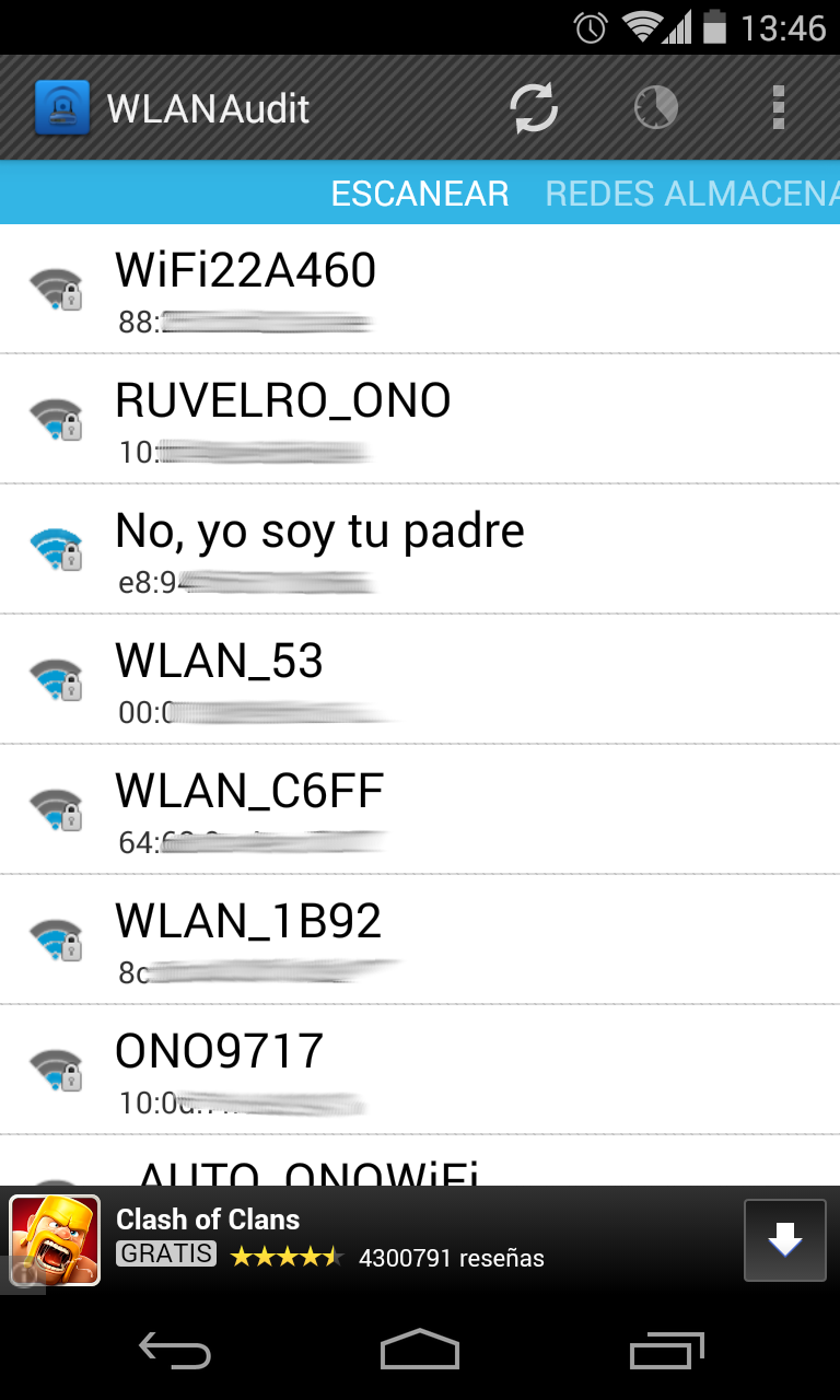 Comprueba si tu red Wi-Fi es segura con WLANAudit