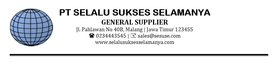 Contoh Kop Surat Resmi dan Perusahaan serta Cara 