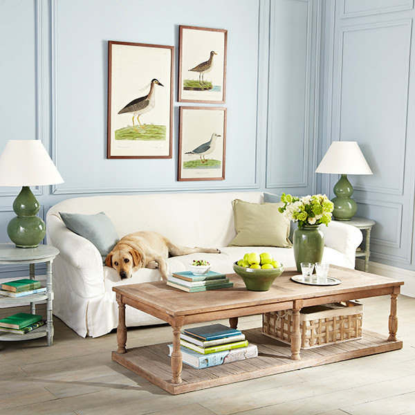 Six Baluster Coffee Table - Traditional - Family Room ...