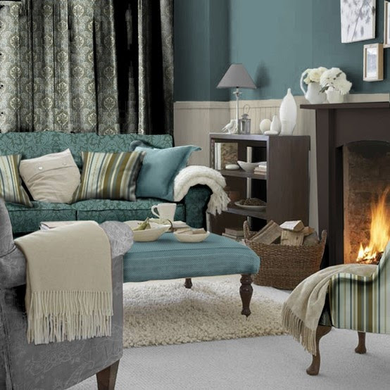 cozy warm living room decorating ideas