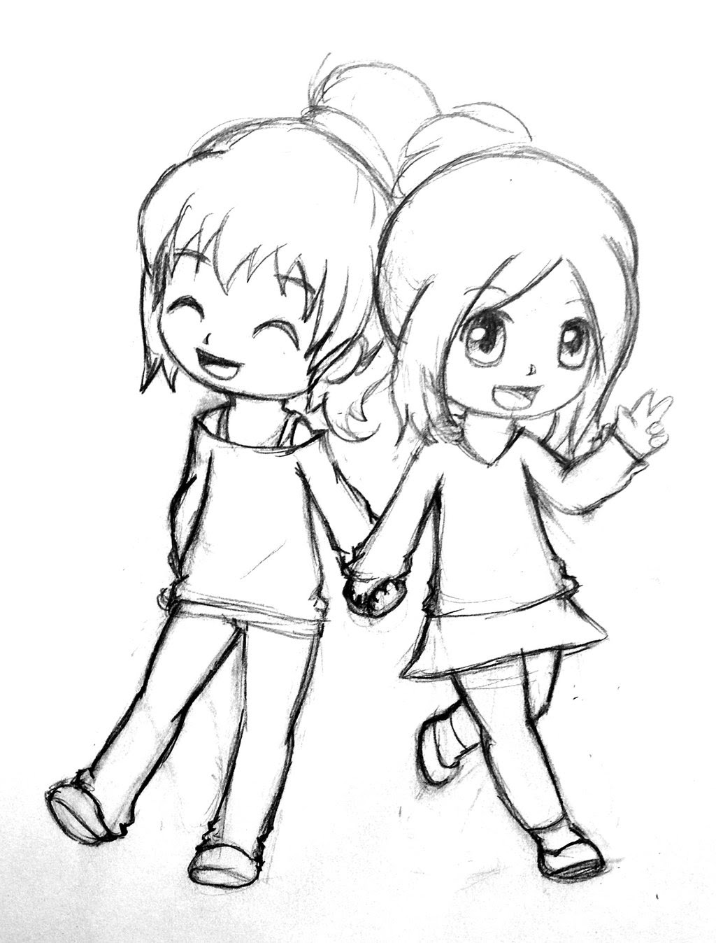 The Best Free Friend Drawing Images Download From 835 Free